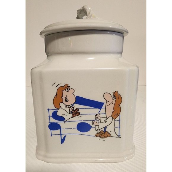 Vintage Tetley Tea musical tea canister & lid Royal Winton UK; Lid Plays Music - Picture 2 of 8